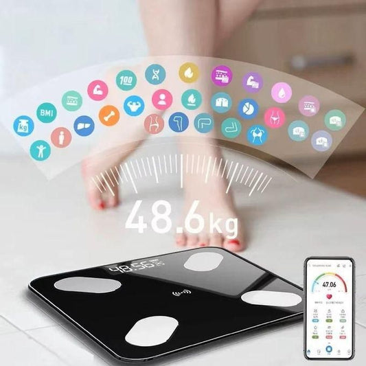 ميزان تحليل الجسم الذكي مع تطبيق الهاتف - Fifty Shop